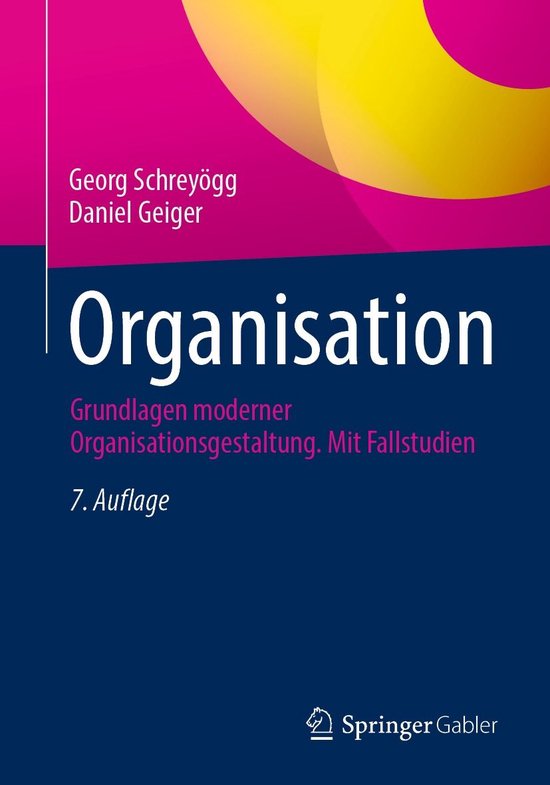 Business and Economics (German Language) - Organisation - cover