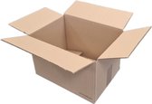 Ace Verpakkingen - Amerikaanse vouwdoos - 305 x 220 x 200mm (A4 formaat) - 25 stuks - kartonnen doos - webshopdoos - verzenddoos - e-commerce - webwinkeldoos - geschikt voor PostNL / DPD / DHL