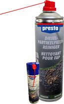 Presto - Nettoyant pour filtre à particules Diesel - bombe aérosol - 400 ml