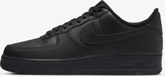 Nike Nike Air Force 1 '07 Heren Sneakers - Black/Black