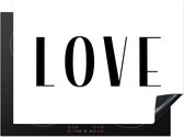 KitchenYeah® Inductie beschermer 71x52 cm - Spreuken - Quotes - Love - Kookplaataccessoires - Afdekplaat voor kookplaat - Inductiebeschermer - Inductiemat - Inductieplaat mat