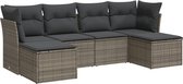 vidaXL-6-delige-Loungeset-met-kussens-poly-rattan-grijs