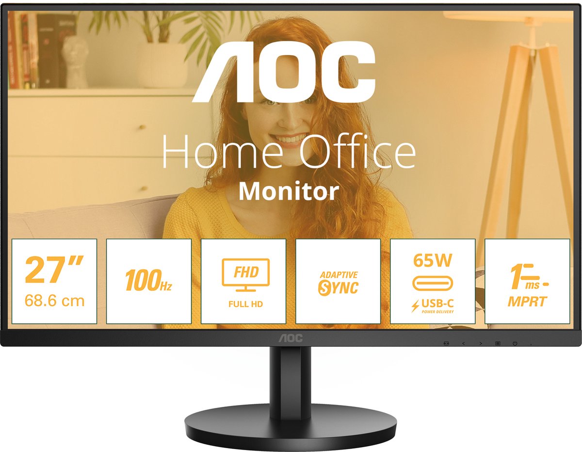Gaming-Monitor AOC 27B3CA2 Full HD 27"100 Hz