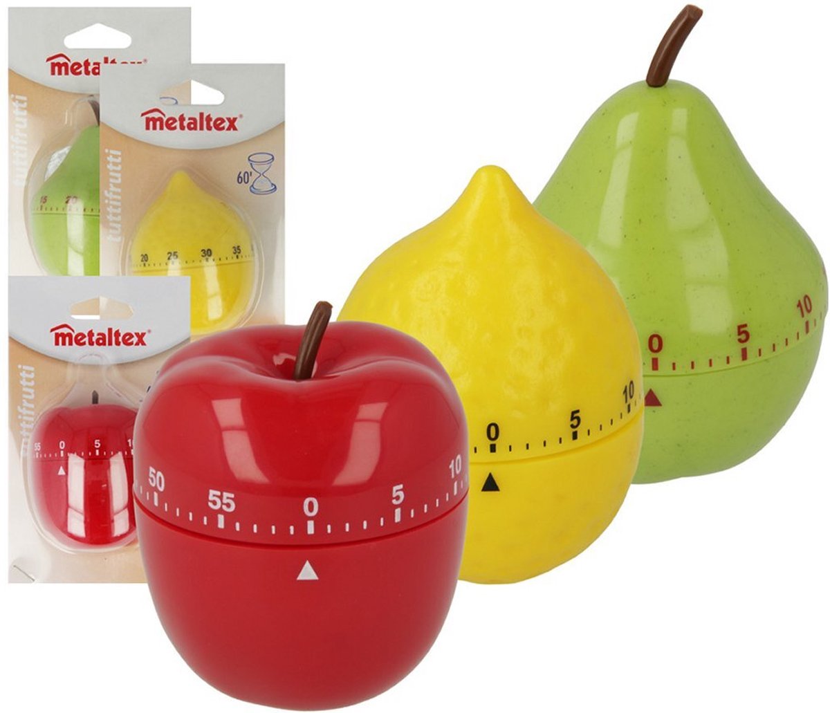 Goedkoopste Metaltex Keukentimer Fruit 60 Minuten Verschillende Uitvoeringen