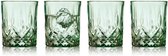 Lyngby Glas Sorrento Whiskyglas 32 cl 4 st. Groen