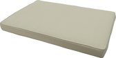 Madison - Coussin Lounge 120X80 - Beige - Toile Recyclée Beige