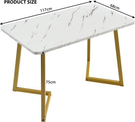 Eetkamer - Luxe - Metalen onderstel - Tafels kopen? | Korting tot 26