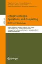 Lecture Notes in Business Information Processing- Enterprise Design, Operations, and Computing. EDOC 2023 Workshops