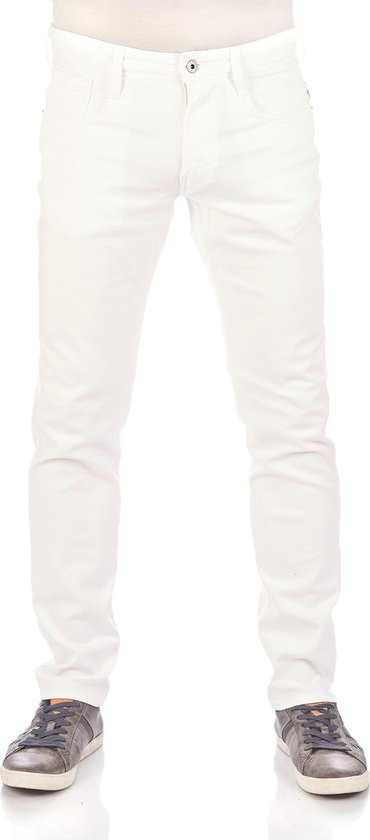 Replay Anbass Pants Jeans Heren - Broek - Wit - Maat 32/32