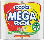 Rouleau de papier toilette Popla Mega - 24 rouleaux (6x4)