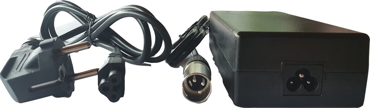 Acculader 42v 2A (XLR4) Koga Sparta Batavus ION PMU4 36v fietsacculader oplader lader Accell BSC420012000