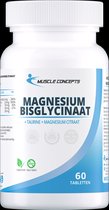 Magnesium Bisglycinaat / Taurine | Muscle Concepts - 60 tabletten