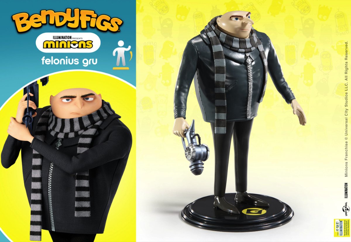 Minions Bendyfigs Bendable Figure Gru 16 cm