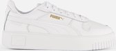 PUMA Carina Street Jr FALSE Sneakers - PUMA White-PUMA White-PUMA Gold - Maat 39