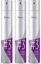 Indola Finish Strong Lacquer Haarlak - 3x500ml