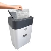 Bol.com HP OneShred Autofeed 100CC - Papierversnipperaar - 9 Blad P-4 / DIN 66399 - Autofeeder - Shredder - 17 Liter - Wielen - ... aanbieding