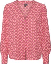 VERO MODA VMIMOA L/ S SHIRT WVN BTQ Chemisier Femme - Taille M