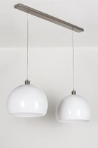 Lumidora Hanglamp 30631 - LOURDES - 2 Lichts - E27 - Wit - Kunststof