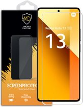 Xiaomi Redmi Note 13 5G Screenprotector - MobyDefend Case-Friendly Screensaver - Gehard Glas - Glasplaatje Geschikt Voor Xiaomi Redmi Note 13 5G