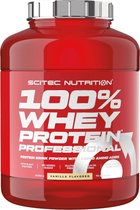 Scitec Nutrition - 100% Whey Protein Professional (Vanilla - 2350 gram) - Eiwitshake - Eiwitpoeder - Eiwitten - Proteine poeder