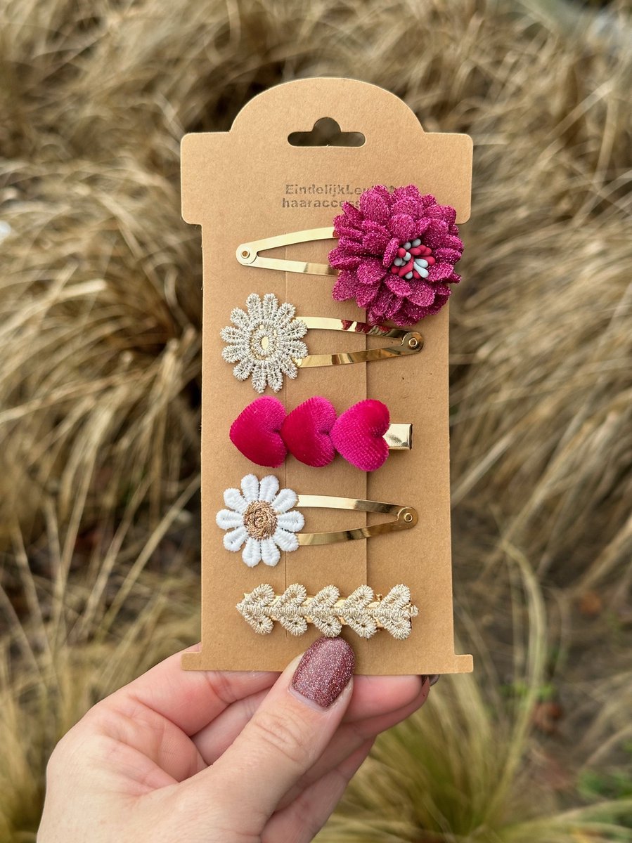 Haarspeldjes voor meisjes - Haaraccessoires meisjes - Haarspeldjes voor meisjes en baby's - Haarknipjes - Haarclips - handgemaakte haaraccessoires – Haarknipjes Glitter – Cadeautje – Haaraccessoires bruiloft