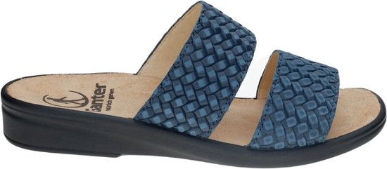 Ganter Sonnica - dames sandaal - blauw - maat 35.5 (EU) 3 (UK)