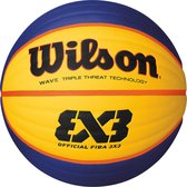 Wilson BasketbalKinderen en volwassenen - geel/blauw/oranje