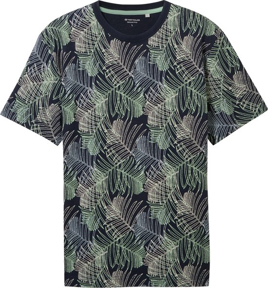 TOM TAILOR t-shirt imprimé allover T-shirt Homme - Taille XL