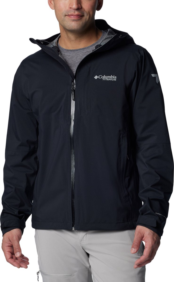 Columbia Omni-Tech Ampli-Dry II Shell Jacket Mannen Jasje Zwart