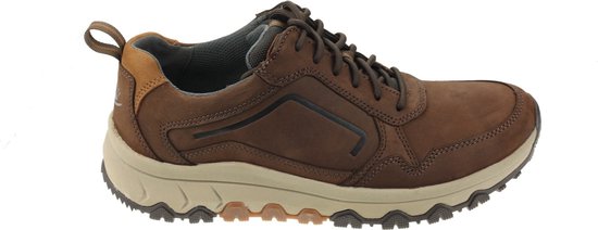 Pius Gabor rollingsoft sensitive 8005.10.03 - heren rollende wandelsneaker - bruin - maat 40 (EU) 6.5 (UK)