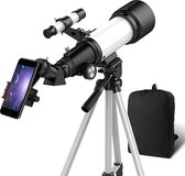 Telescoop voor Volwassenen - Multi-Coated Lens - Astronomie Verrekijker voor Sterrenkijken - 20x-40x Vergroting - Verstelbaar Statief - Compact en Draagbaar Ontwerp