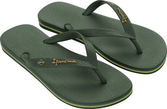 Ipanema Classic Brasil Slippers Heren - Green - Maat 43/44