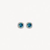 Boucles d'oreilles Blush 7629YDL Or jaune 14 carats 0 0,05crt G SI Diamant et Topaze Blue