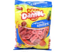 Damel Aardbei Ringen Snoep - 1 kilo (Halal)