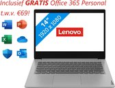 Lenovo 14 inch laptop - Intel Pentium Gold 7505 - 4GB RAM -128GB SSD - Tijdelijk met GRATIS Office 365 Personal voor 1 jaar (t.w.v. €69)