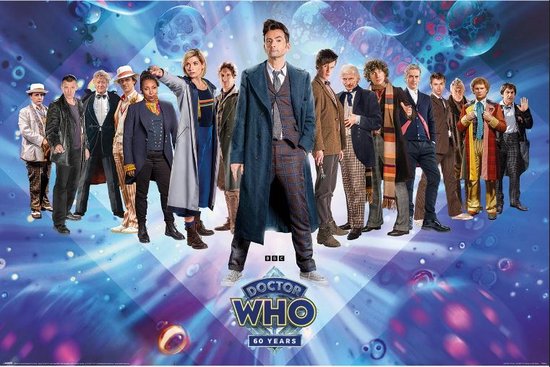 Doctor Who 60th Anniversary Poster 61x91.5cm