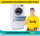 Wasmachine aansluiten (zonder kraan) - Door Zoofy in samenwerking met Bol - Installatie-afspraak gepland binnen 1 werkdag