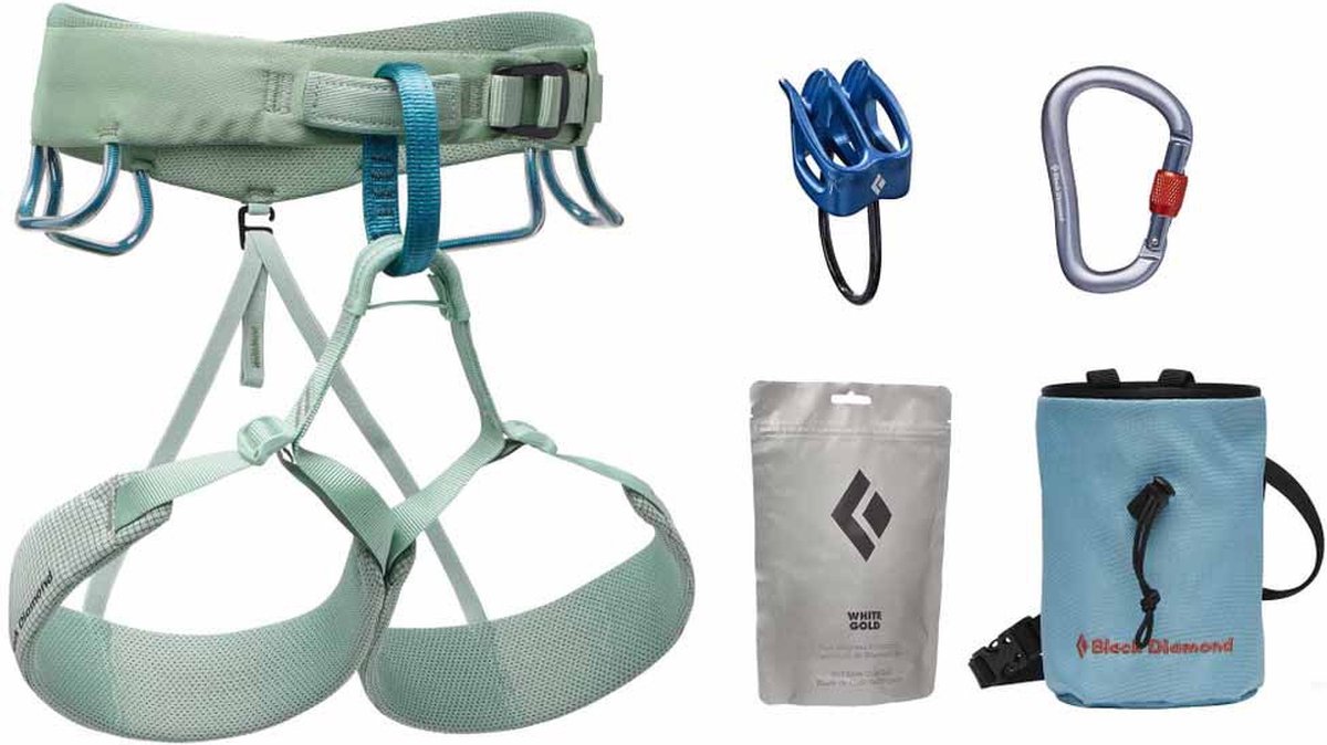 Black Diamond Momentum Rugtas Harnas Groen L