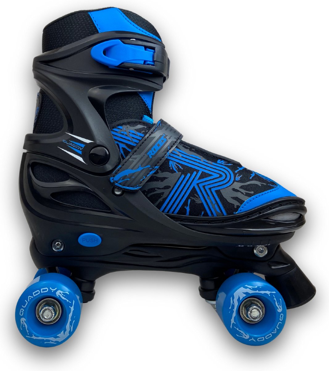 Roces Quaddy Rolschaatsen - 34-37 - Kinderen
