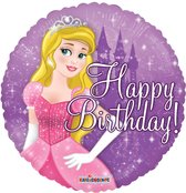 Helium ballon Prinses Happy Birthday | 46cm