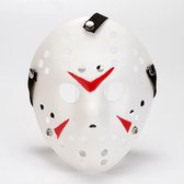 Jason Voorhees Masker - Halloween Masker - Horror masker - Eng masker - Friday The 13th masker - Verkleedmasker - Jason masker - Hockey masker - Carnaval masker - Wit