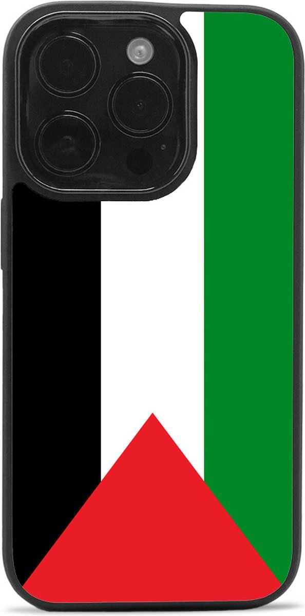 Palestina vlag - Iphone 15 hoesje - Magsafe hoesje - Iphone hoesje met Magsafe