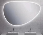 Miroir ovale 150x70cm avec LED et chauffage miroir