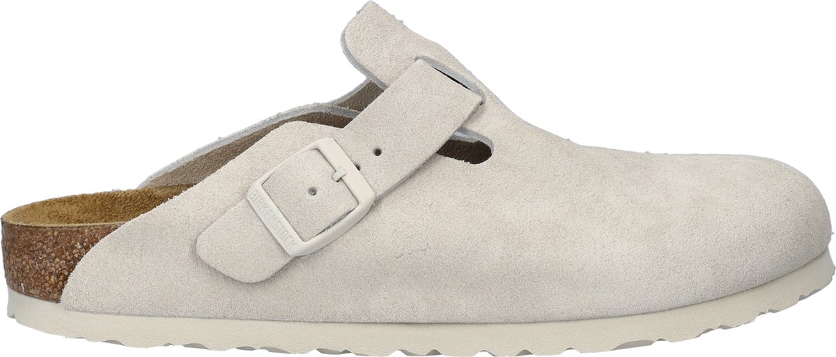 Birkenstock BOSTON ANTIQUE Dames slippers Beige