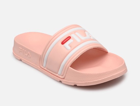 Fila Teens Unisex Flip- Flops Morro Bay Slipper Teens Pale Rosette