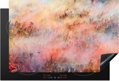 KitchenYeah® Inductie beschermer 77x51 cm - Holi festival - Kookplaataccessoires - Afdekplaat voor kookplaat - Inductiebeschermer - Inductiemat - Inductieplaat mat