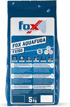 FOX AQUAFUGA FX150 - Voegmiddel - 5kg - Voegmortel - Wand en Vloer - zwart