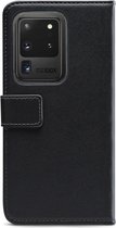Mobilize Classic Gelly Wallet Telefoonhoesje geschikt voor Samsung Galaxy S20 Ultra Hoesje Bookcase Portemonnee - Zwart