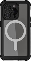 Ghostek Nautical Waterproof Telefoonhoesje geschikt voor Apple iPhone 15 Pro Waterdicht MagSafe Hoesje Hardcase Backcover Shockproof - Zwart