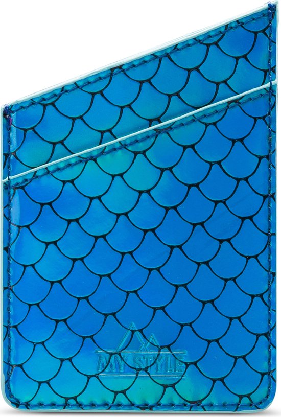 My Style Sticky Card Pasjeshouder - 2 Pasjes - Blauw